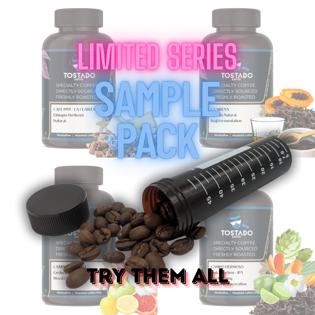 Limited Edition Test Bundle – 4 x competition coffees in mini format