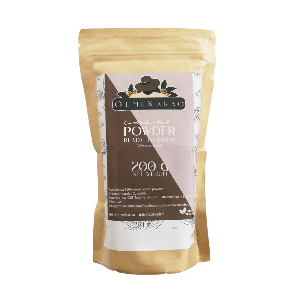 Olmekakao Trinkschokolade 100% Kakao 200g – Tostado Olmekakao Trinkschokolade 100% Kakao 200g – Tostado