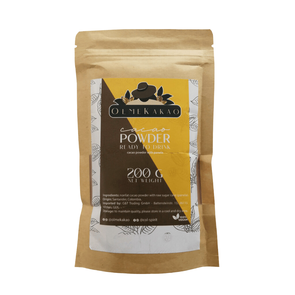 Olmekakao Trinkschokolade 51% Kakao + 49% Panela (Zuckerrohr) 200g ... Olmekakao Trinkschokolade 51% Kakao + 49% Panela (Zuckerrohr) 200g ...