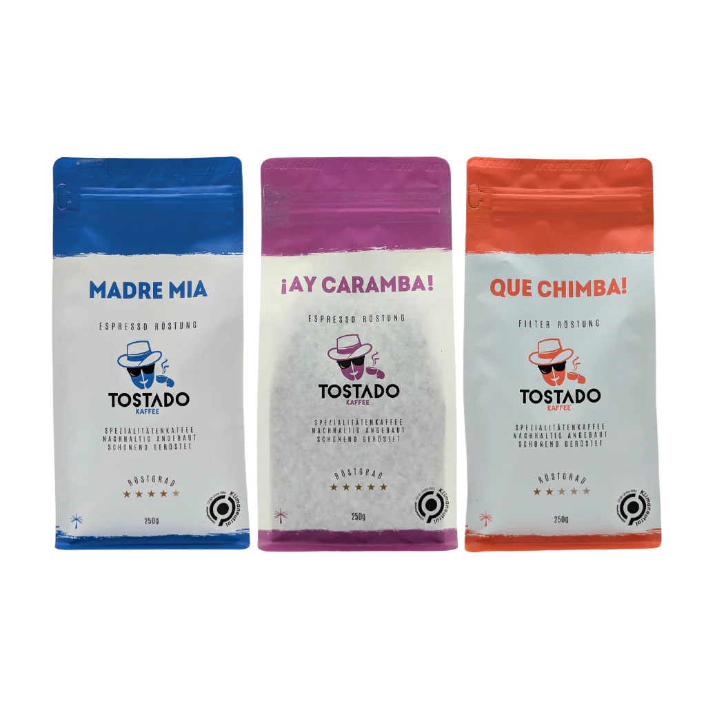 Kaffee-Bundle „Taste the World“ – 3 x 250g Röstkaffee