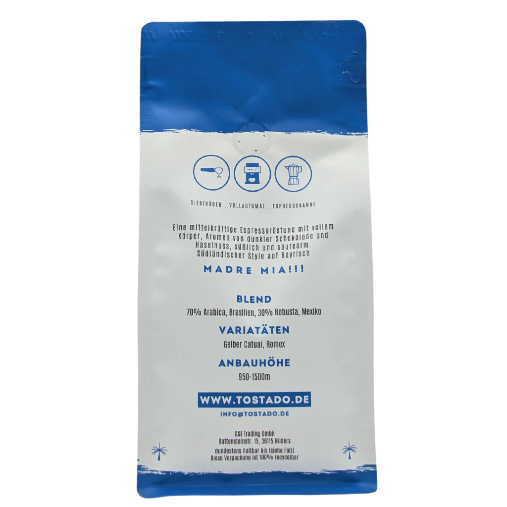 Madre Mia - Espresso - mittelkräftige Röstung