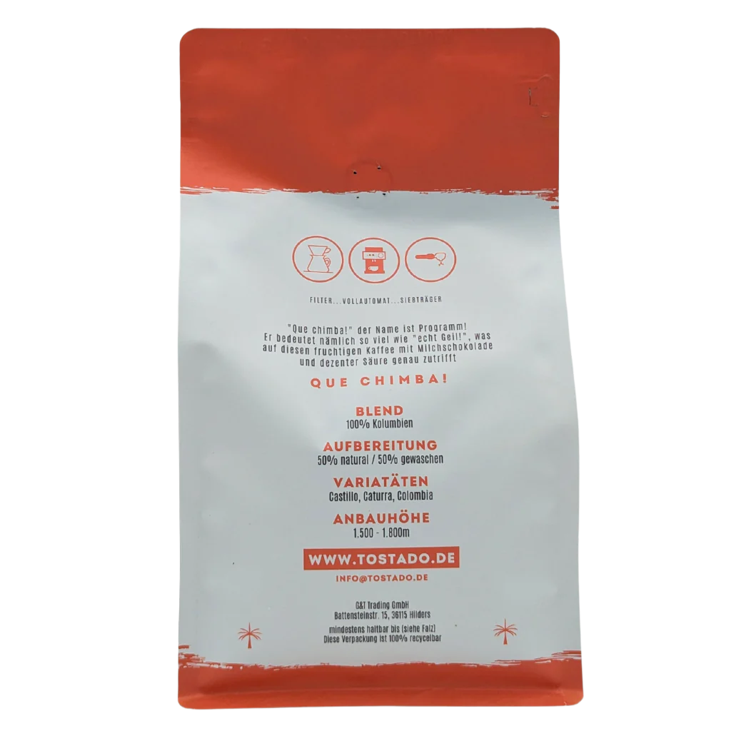 Que Chimba - Filterkaffee - leichte Röstung