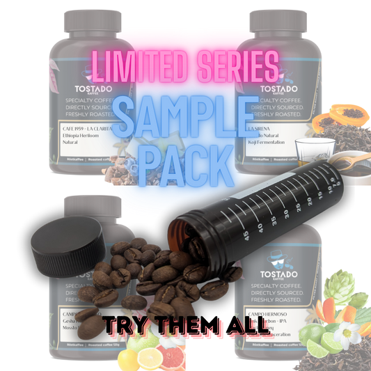 Limited Edition Test-Bundle – 4 x Wettbewerbskaffees im Mini-Format