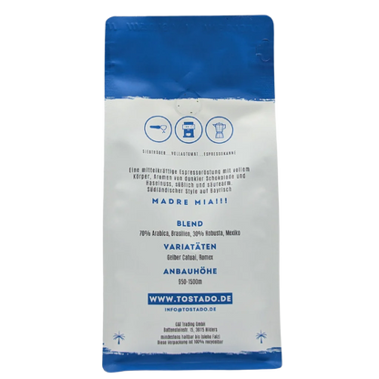 Madre Mia - Espresso - mittelkräftige Röstung